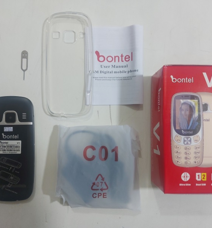 Buy Authentic Bontel V1 Ultra Slim Phone Price In Bangladesh AR TECH BD