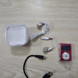 AR02 Mini MP3 Player With Display Pink