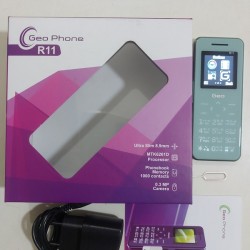 Geo R11 Mini Phone Touch Keypad Blue