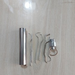 Stainless Steel Metal Toothpick Set