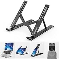 Laptop Stand Multi-Angle Adjustable For Laptop Up to 13" And Tablet PC