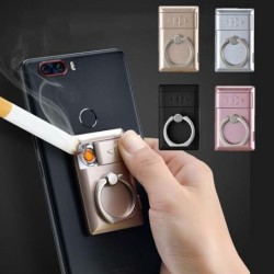 Mobile Phone Holder Slim Lighter Rechargeable