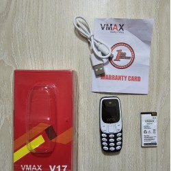 Vmax V17 Mini Phone 1000MAh With Warranty - Blue