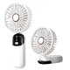 H15 Mini Hand Fan 5 Speeds Display