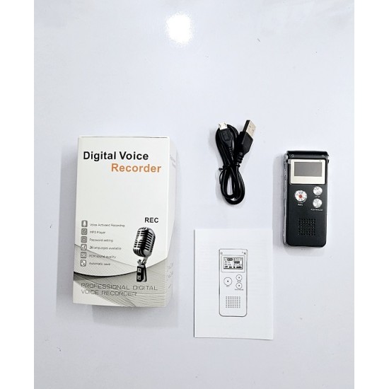 N28 Digital Voice Recorder 8GB LED Display MP3