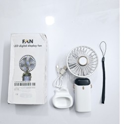 H15 Mini Hand Fan 5 Speeds Display