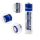 Doublepow AAA 900mAh Rechargeable Batterys 4 Piece