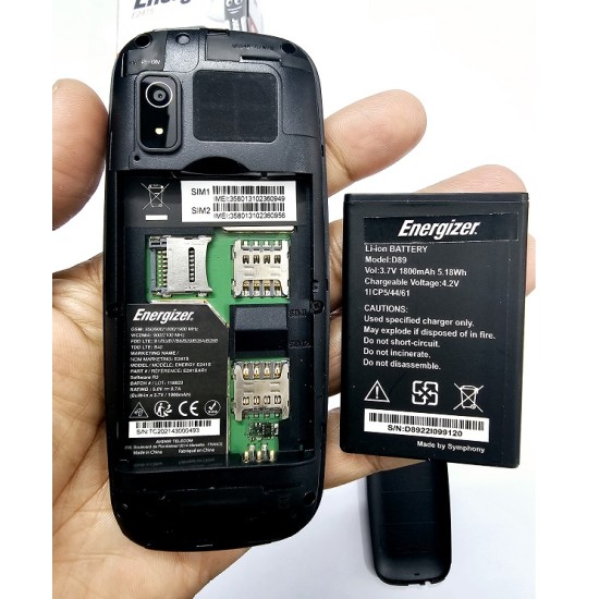 Energizer E241S Kaiso 4G Button Phone