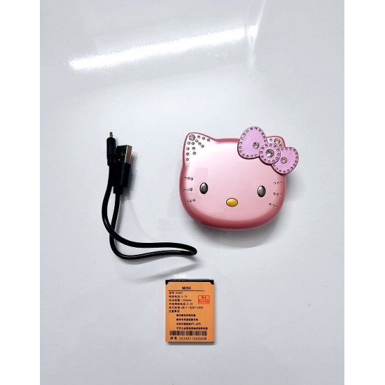 Hello Kitty K688 Folding Phone Pink