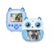 Kids Print instant Digital Camera Dual Camera Blue