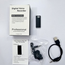 Mini Audio Voice Recorder 16GB Sound Recorder