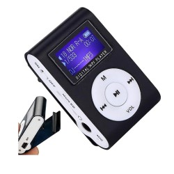 Mini Clip MP3 Music Player LED Display