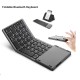 Portable Bluetooth Triple Folding Keyboard Touchpad Magnetic  