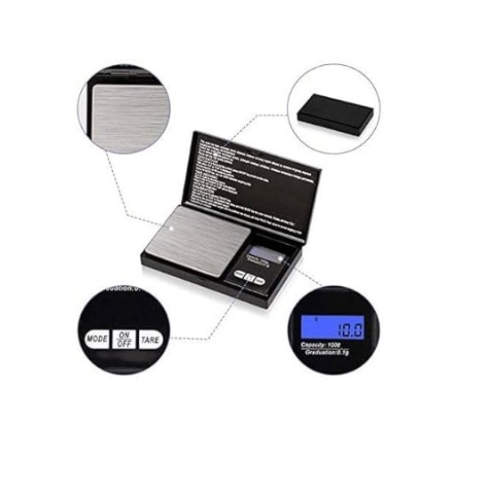 Portable Digital Pocket Weight Scale 500g