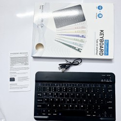 Universal Portable Bluetooth Keyboard 7 inch Rechargeable