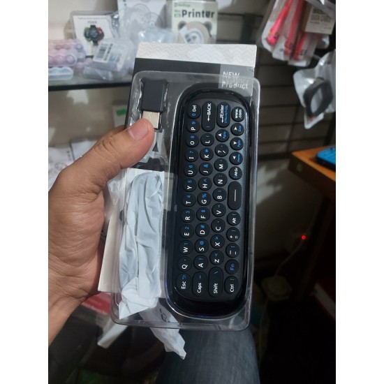 W1 Air Mouse With Keypad Rechargable