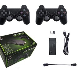 Wireless Controller Gamepad 2.4G USB TV Game Stick 10000 Games