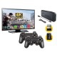 Wireless Controller Gamepad 2.4G USB TV Game Stick 10000 Games