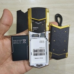 Vertu V10 Luxury Phone Metal Body Dual Sim Camera Gold