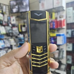 Vertu V10 Luxury Phone Metal Body Dual Sim Camera Gold