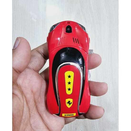 Car Shape Mobile Phone W2020 Dual Sim Camera Red