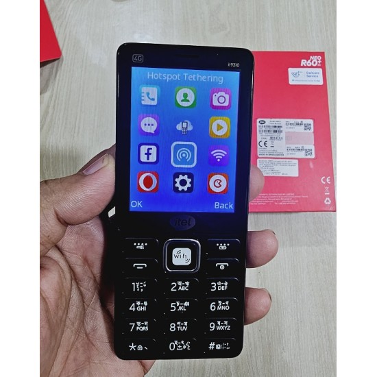 itel it9310 NEO R60 4G Button Phone Wifi Hotspot Dual Sim 