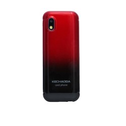 Kechaoda k115 Pro Card Phone Dual Sim Red