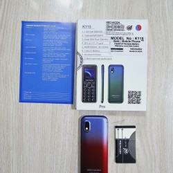 Kechaoda k115 Pro Card Phone Dual Sim Red