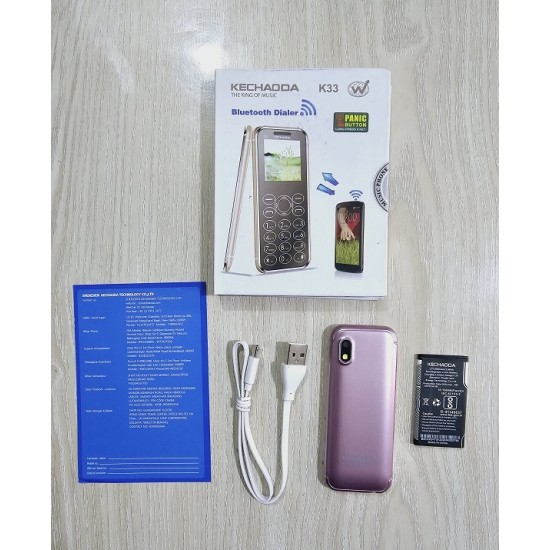 Kechaoda K33 Card Phone Dual Sim Gold