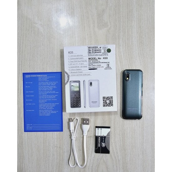 Kechaoda K33 Card Phone Dual Sim Green