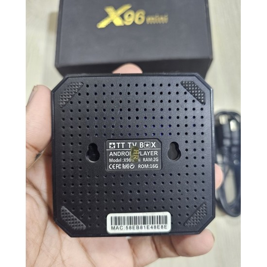 X96 Mini Android Tv Box Android 9.0 Quad Core 2GB RAM 16GB ROM