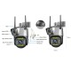 A28 V380 4G Sim Dual Lens ip Cameras Wireless Outdoor Night Vision Waterproof