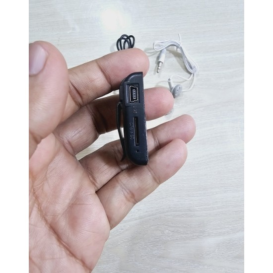 AR04 MP3 Music Player With Clip Black