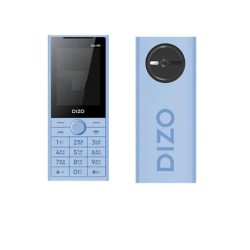 Realme Dizo Star 400 Button Phone 100 Days Replacement Warranty - Blue