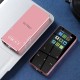 S08 Bluetooth MP3 MP4 Music Player Button Touch Pink