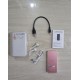 S08 Bluetooth MP3 MP4 Music Player Button Touch Pink