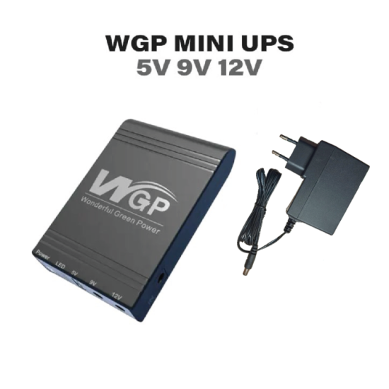 WGP Mini DC UPS 10400mAh Smart Charging UPS