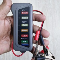 12V Battery Lavel Tester Car Motorcycle Battery Tester