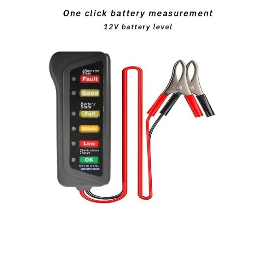 12V Battery Lavel Tester Car Motorcycle Battery Tester