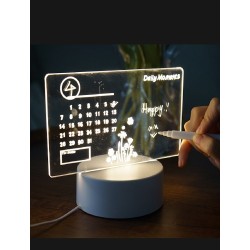 Creative LED Note Board Night Light Message Board