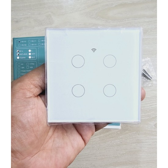 DS-101 Wifi Smart Bulb Switch 4 Gangs APP Controll