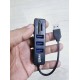 5 Port USB Hub Multiple Extender TF SD Card