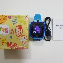 Q12 Kids GPS Watch Voice Call Camera Touch Dispaly Single Sim Pink