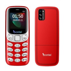 Bontel S3 Mini Mobile Phone Red