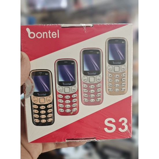 Bontel S3 Mini Mobile Phone Red