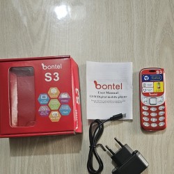 Bontel S3 Mini Mobile Phone Red