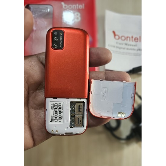 Bontel S3 Mini Mobile Phone Red