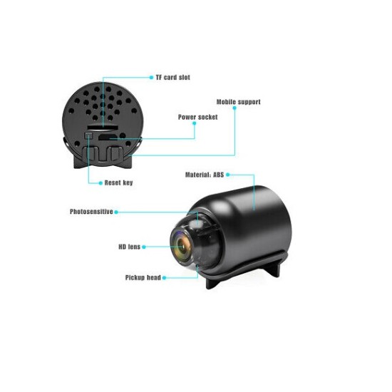 Bullet Mini WiFi Video Camera Night Vision