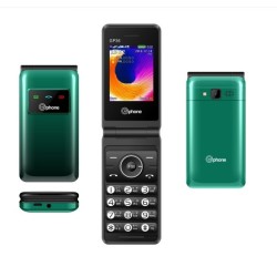 Gphone GP36 Folding Mobile Phone FM Radio Green