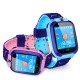 Q12 Kids GPS Watch Voice Call Camera Touch Dispaly Single Sim Pink